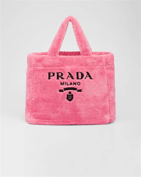 prada terry tote bag